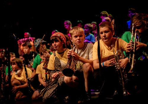 Brass Blast visits Kinetika Bloco