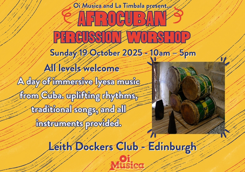 Afrocuban Percussion Workshop