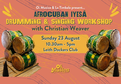 Afrocuban Percussion Workshop Day