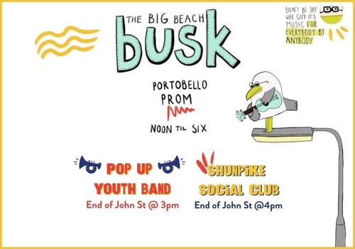 Edinburgh Big Beach Busk!